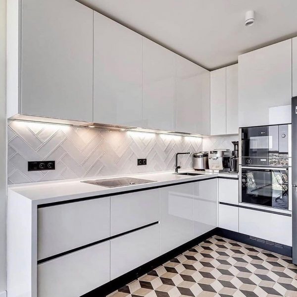 Кухня из материала АКРИЛ