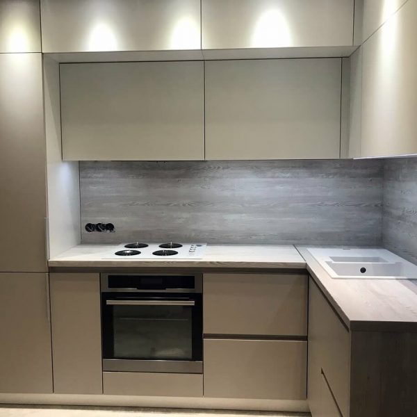 Кухня из материала Fenix